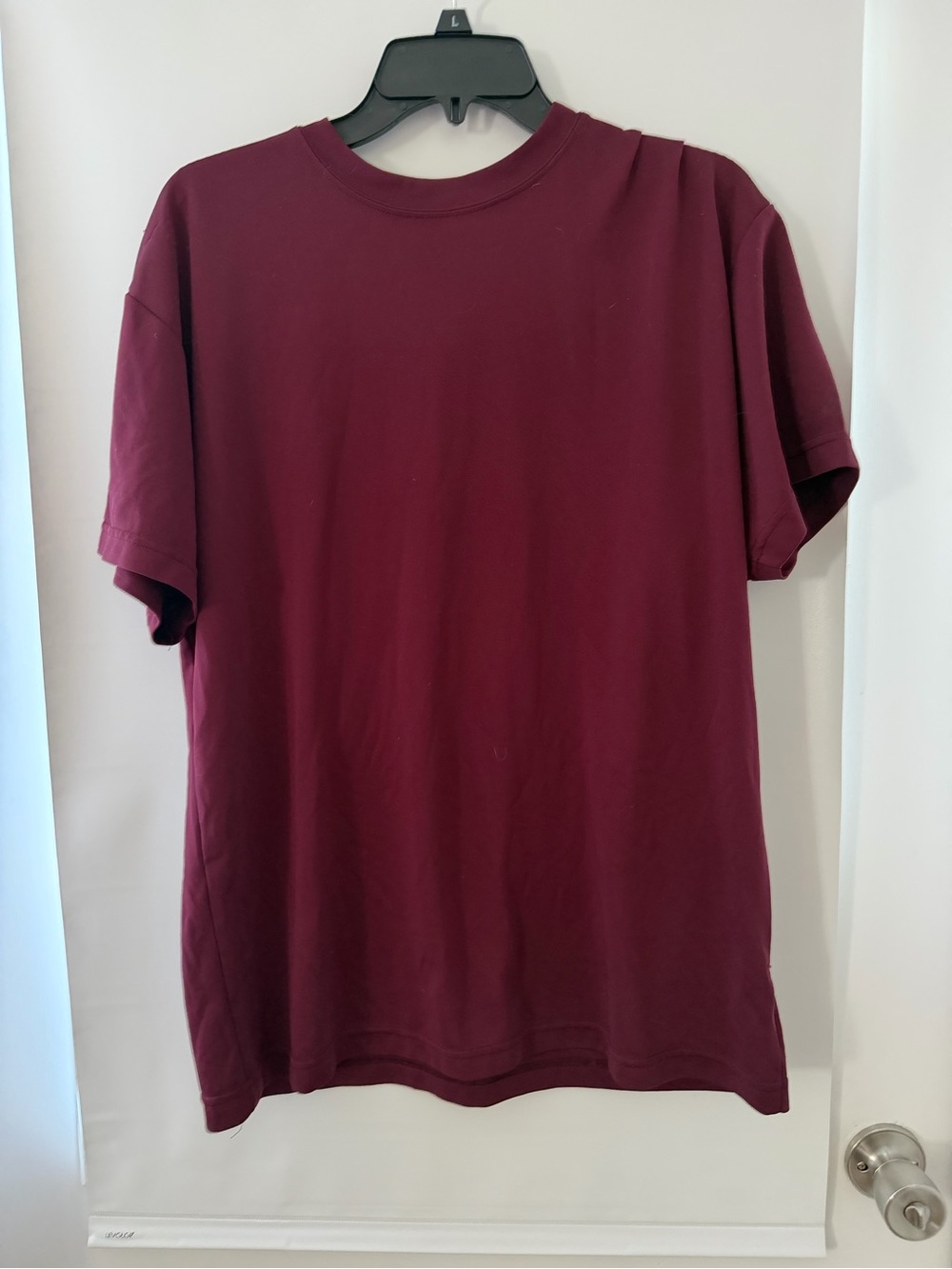 Men's Short-Sleeve Crewneck Tee - Maroon